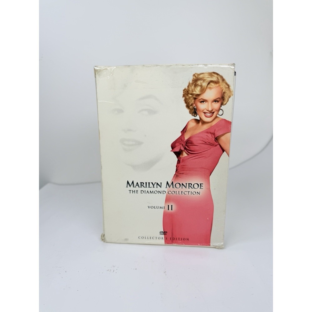 Marilyn Monroe Diamond Collection Vol II DVD Set 4 Discs‎ No Complete